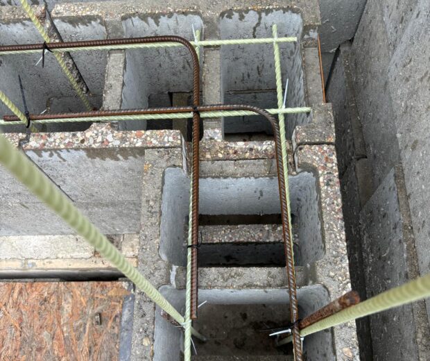 Basement wall reinforcement